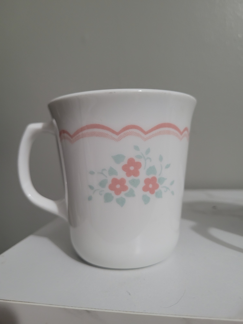 Corningware In Lorainne Vintage Ceramic Mug Floral
